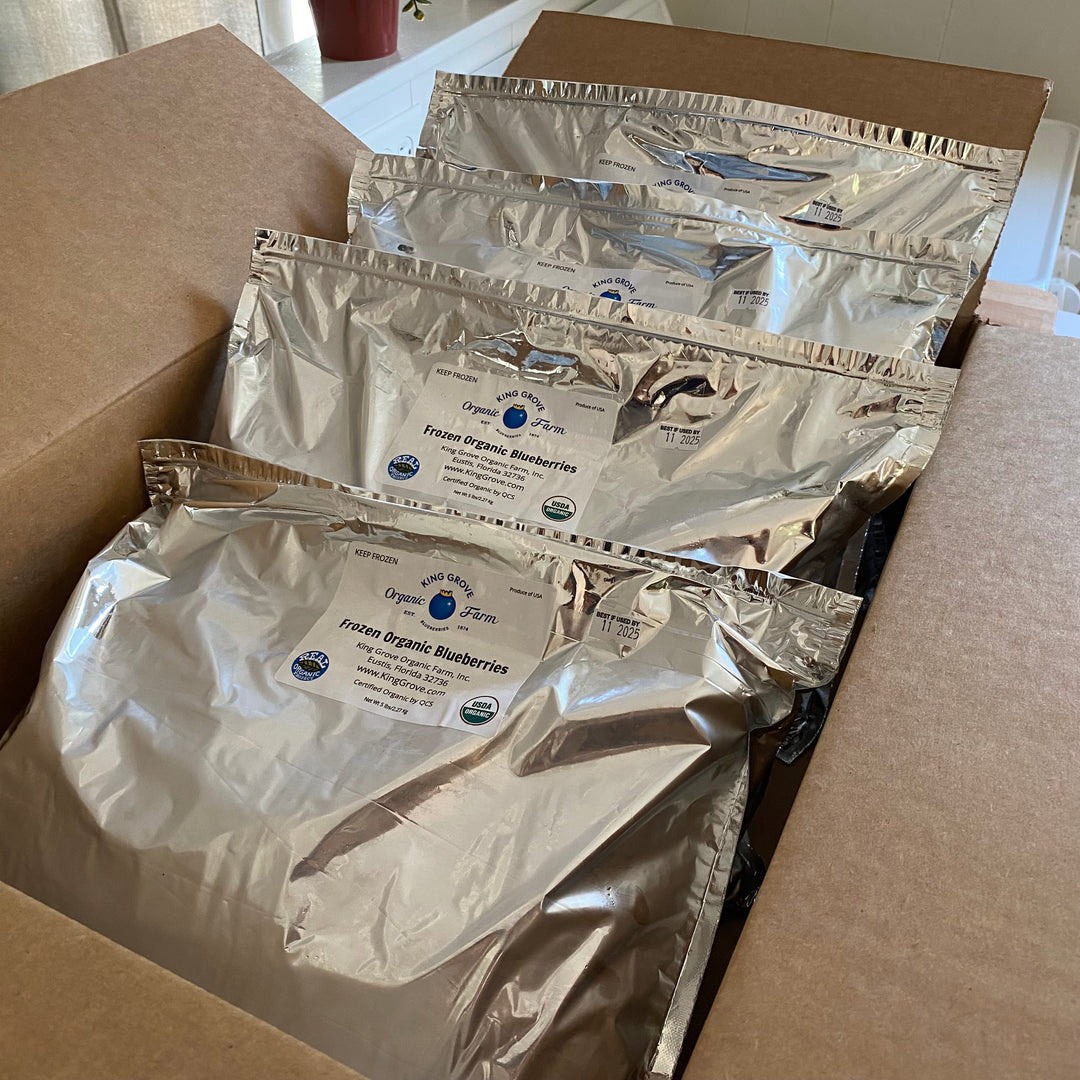 FROZEN Real Organic Blueberries