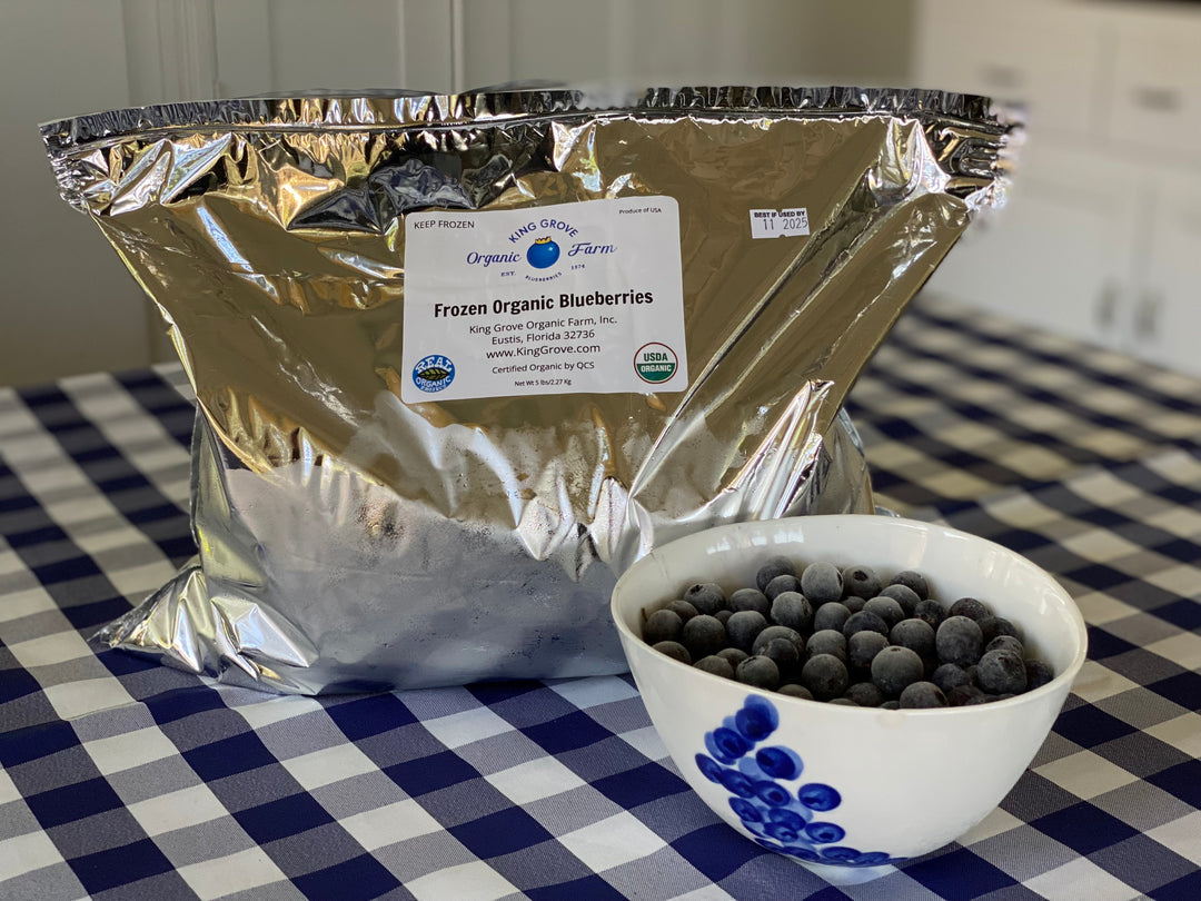FROZEN Real Organic Blueberries